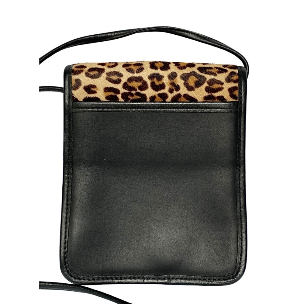Zippi Leopard Print Leather Crossbody Bag - Picture 5 of 9